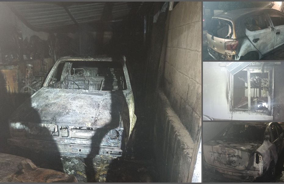 Η πυρκαγιά στη Λάρνακα κατέστρεψε οχήματα և εξαπλώθηκε σε πολυκατοικία