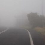 Πυκνή ομίχλη στα ορεινά της Λεμεσού επηρεάζει την κυκλοφορία