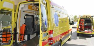 Σε σοβαρή κατάσταση 65χρονος που τραυματίστηκε σε δυστύχημα στην Πάφο