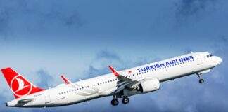 Βίντεο από τη στιγμή που η Turkish Airlines πετάει πάνω από την ελεύθερη Λευκωσία