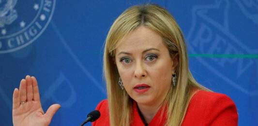 File Photo: Italian Prime Minister Giorgia Meloni Speaks During A News Conference In Rome