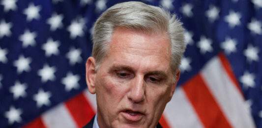 Former House Speaker Kevin Mccarthy Speaks To Reporters After He Was Ousted From The Position In Washington