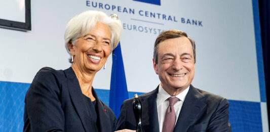 A Farewell Event For The Ecb's Outgoing President Mario Draghi In Frankfurt