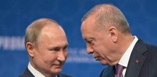 Tηλεφωνική επικοινωνία Eρντογάν–Πούτιν σήμερα για την ουκρανική κρίση