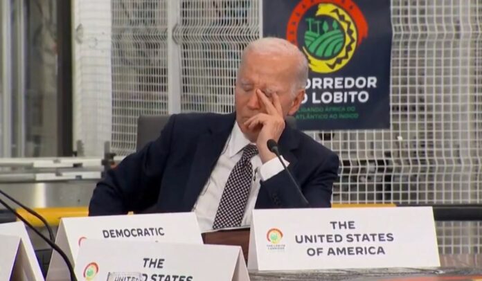 Biden Got Asleep