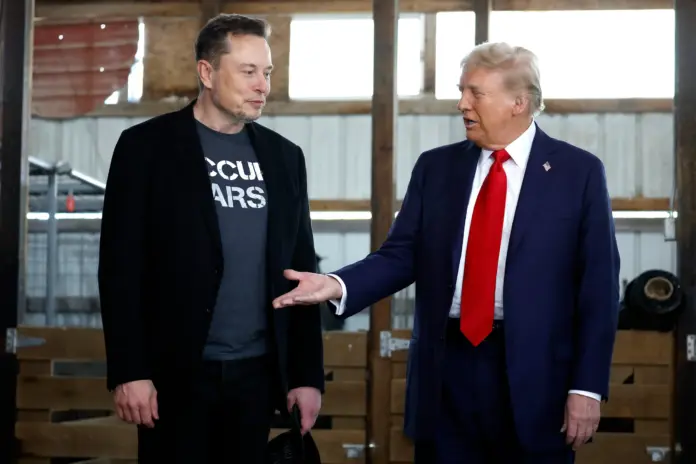 Elon Musk Trump Scaled