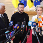 Κόστα-φον ντερ Λάιεν: Δεν θα φύγουμε από ΕΣ χωρίς απόφαση για χρηματοδότηση Ουκρανίας Zelensky kwsta ursula