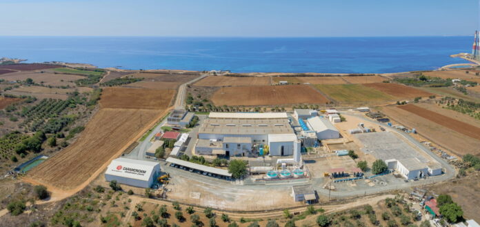 Caramondani desalination dhekelia plant