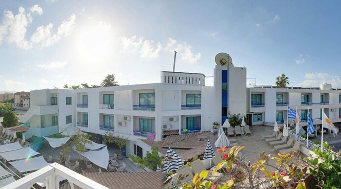 The hotel area
