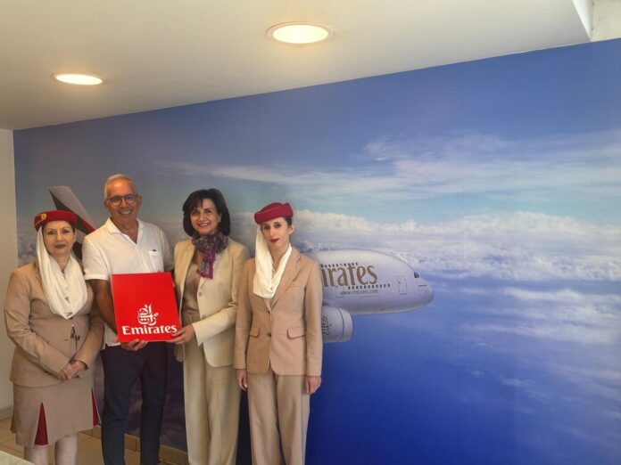 Emirates scan & win winner photo