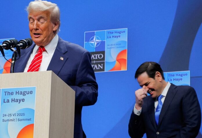 Trump roumpio