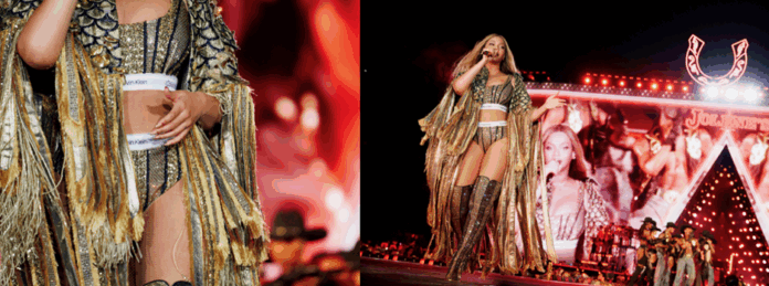2025.07.11 media alert calvin klein dress beyonce cowboy carter