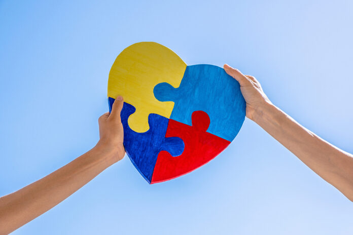 World,autism,awareness,day,,autism,spectrum,disorder,concept.,adult,and