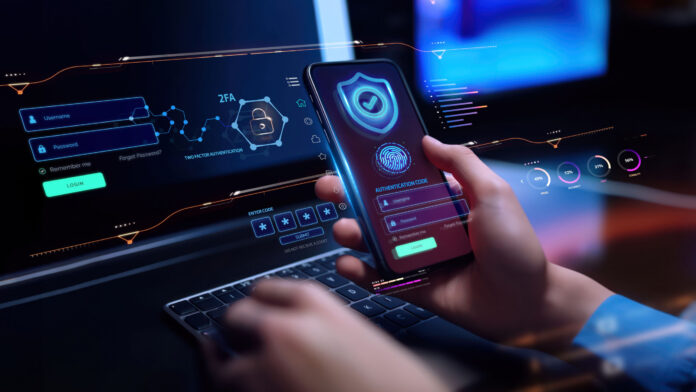 2fa secure account login connection or cybersecurity service con
