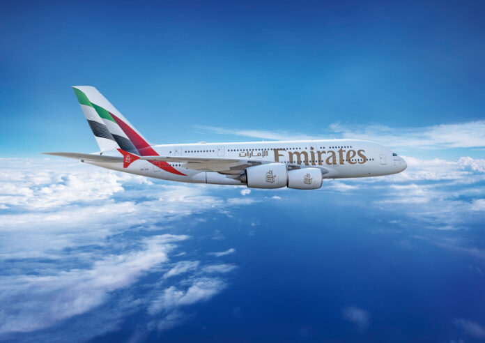 Emirates retrofitted a380