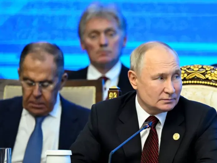 Putin lavrof peskof ap23286427109079