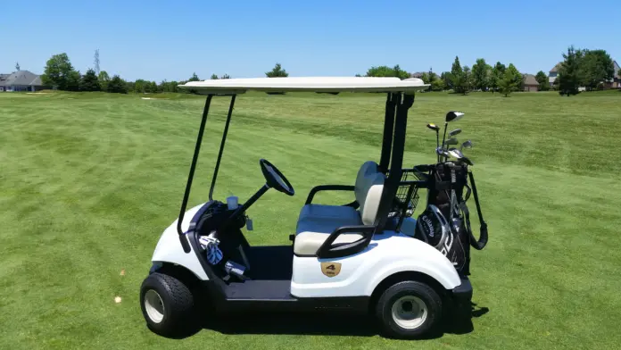 Golf cart fairway thumb