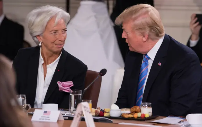 Lagarde trump
