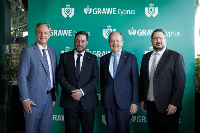 Klaus scheitegel, dr. panayiotis panayiotou, dr. othmar ederer and paul swoboda
