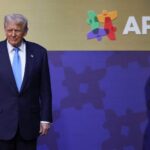 «Η Αμερική επέστρεψε» – Ο Τραμπ υπόσχεται βιομηχανική αναγέννηση και οικονομική χρυσή εποχή από τη Σεούλ Apec seoul trump 696x464