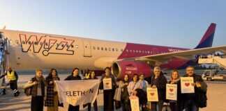 Η πτήση του φιλανθρωπικού ταξιδιού του TELETHON Κύπρου αναχώρησε σήμερα με τη Wizz Air για το Λονδίνο 20251128 060343956 iOS