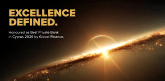 Τράπεζα Κύπρου: «Best Private Bank in Cyprus 2026» από το περιοδικό Global Finance Best Private Bank Award Online material