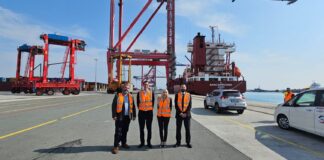 Επίσκεψη των Financial Times στο λιμάνι Λεμεσού για το Σχέδιο Αμάλθεια EUROGATE CTL Επίσκεψη για Σχέδιο Αμάλθεια