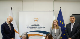 Υπογράφηκε η συμφωνία για απευθείας πτήσεις Λάρνακα–Βρυξέλλες από την AEGEAN Υπουργός Μεταφορών – Υπογραφή σύμ