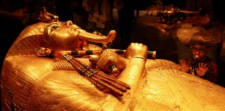 Γκίζα: Χρυσό φέρετρο του αρχαίου Αιγύπτιου Φαραώ Τουταγχαμών Screenshot 2025 11 06