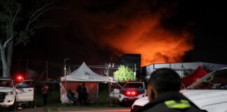 Αργεντινή: Τεράστια πυρκαγιά σε βιομηχανική ζώνη στο Μπουένος Άιρες – 22 τραυματίες (φωτό) Buenos aires 696x468