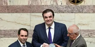 Κατατέθηκε στη Βουλή των Ελλήνων ο προϋπολογισμός για το 2026 Eurokinissi pierrakakis.jpg