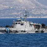 Νέο σοβαρό επεισόδιο από τουρκικό αλιευτικό στο Αγαθονήσι Eurokinissi limeniko 2.jpg