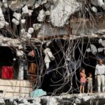 Ερείπια στην πόλη της Γάζας Gaza