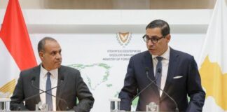 «Στέρεη» η συνεργασία μεταξύ Κύπρου και Αιγύπτου είπαν οι ΥΠΕΞ Kompos egypt