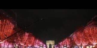 Παρίσι: Άναψαν τα χριστουγεννιάτικα φώτα στη Σανζ-Ελιζέ, ξεκινά η εορταστική περίοδος 357765