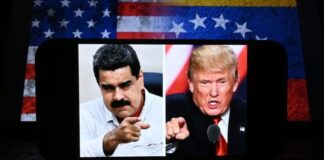 Θετικός ο Μαδούρο για face to face συνομιλίες με τις ΗΠΑ Trump maduro 696x464