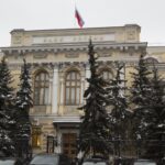 Η Ρωσία ζητάει αποζημίωση 230 δισ. δολαρίων από τη Euroclear AP Rosia Kedriki Trapeza ktirio Alexander Zemlianichenko