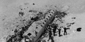 Η αεροπορική τραγωδία των Άνδεων The first photo taken by the rescuers on December 22, 1972.