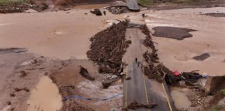 Κακοκαιρία Byron: Μεγάλη καταστροφή στα Φάρσαλα Screenshot 2025 12 09