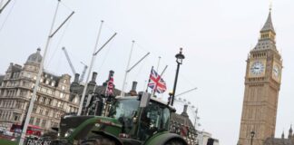 Διαμαρτυρία Βρετανών αγροτών Screenshot 2025 12 17