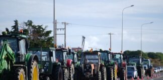 Αγγελόκαστρο Αιτωλοακαρνανίας: Κλείνουν την Εθνική Οδό Αντιρρίου – Ιωαννίνων οι αγρότες Agrotes aerodromio alexandroupolh 11 696x464