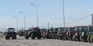 Ανυποχώρητοι οι αγρότες στην Ελλάδα: Τα μπλόκα και η κρίσιμη συνέλευση Agrotesmalgara eurokinissi.jpg
