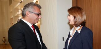 Τρία θέματα και την συμφόρηση στον Άγιο Δομέτιο συζήτησαν Ολγκίν-Έρχιουρμαν Erhurman olgkin