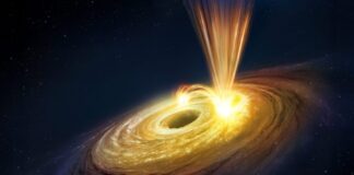 Πρωτοφανής έκρηξη σε τεράστια μαύρη τρύπα προκαλεί τρομερή κοσμική θύελλα με σούπερ ανέμους Flaringblackhole