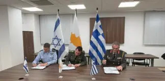 Ελλάδα – Κύπρος – Ισραήλ: Υπογράφηκαν τα σχέδια στρατιωτικής συνεργασίας για το 2026 Israil politiki