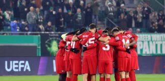 Τεράστια νίκη της Ομόνοιας επί της Ραπίντ στη Βιέννη για το Conference League Omonoia xrimataconf1