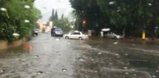 Έντονα καιρικά φαινόμενα στην Πάφο – 15 κλήσεις δέχθηκε η Πυροσβεστική Pafos kakokairia