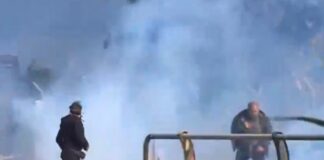 Αεροδρόμιο Ηρακλείου: Χημικά και πετροπόλεμος μεταξύ αγροτών και αστυνομίας Photo 2025 12 08 13 21