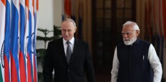 Πιο «κοντά» Ινδία και Ρωσία – Συνάντηση Μόντι και Πούτιν Putin Modi 696x468