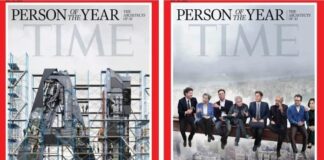 Το συγκλονιστικό εξώφυλλο του Τime για το πρόσωπο της χρονιάς 2025: Οι αρχιτέκτονες της Τεχνητής Νοημοσύνης Time person of the year 696x445